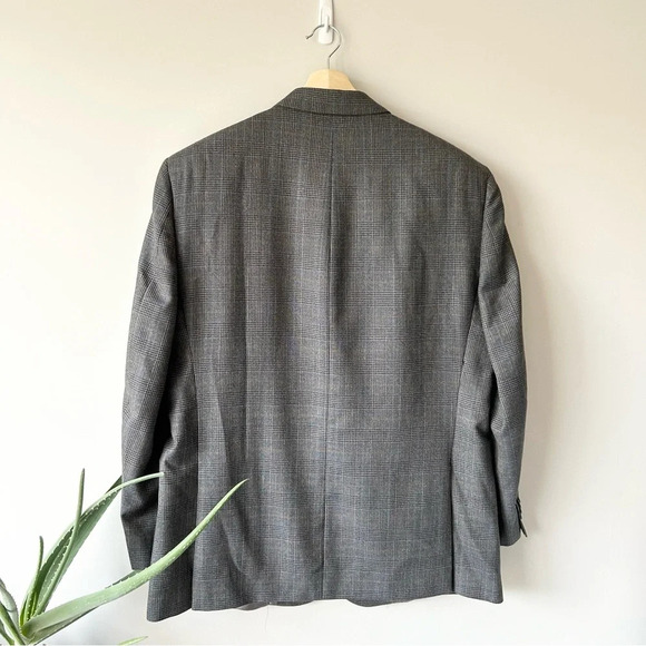 Axcess by Liz Claiborne Pure Wool Plaid Blazer - Picture 2 of 15